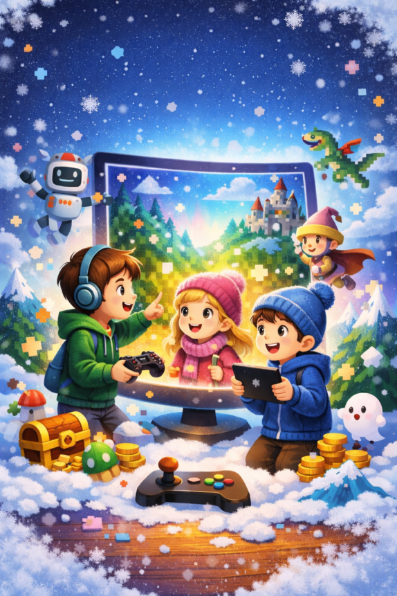 PETITS GEEKS, GRANDES AVENTURES – Préprogramme 3-12 ans : Hiver 2026