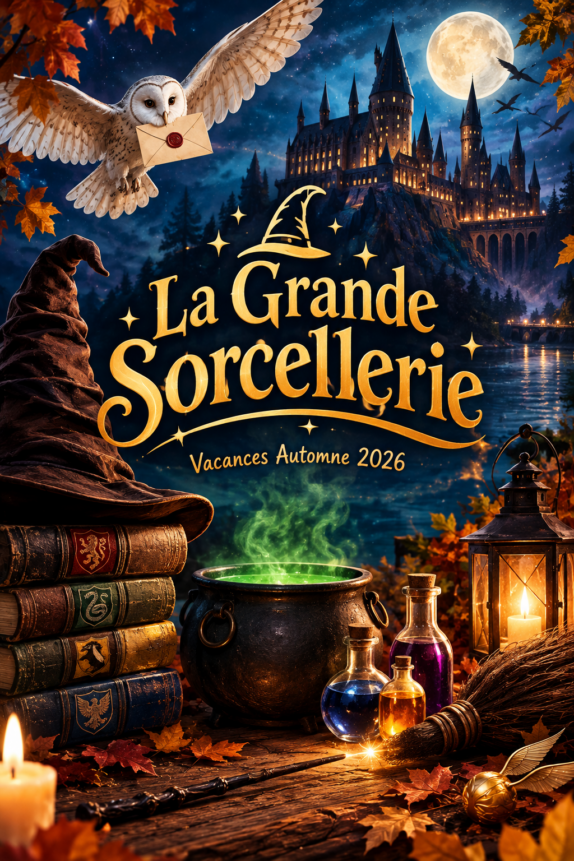 LA GRANDE SORCELLERIE – Préprogramme 3-12 ans : Automne 2026