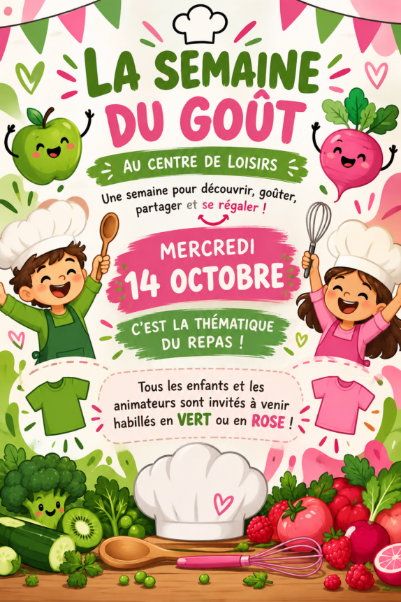 La semaine du Goût : Une journée haute en couleurs et en saveurs !